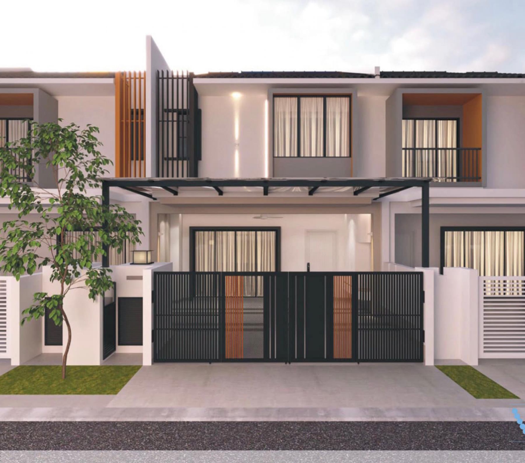 Double Storey House | Interior Design Malaysia | Well Interior Design